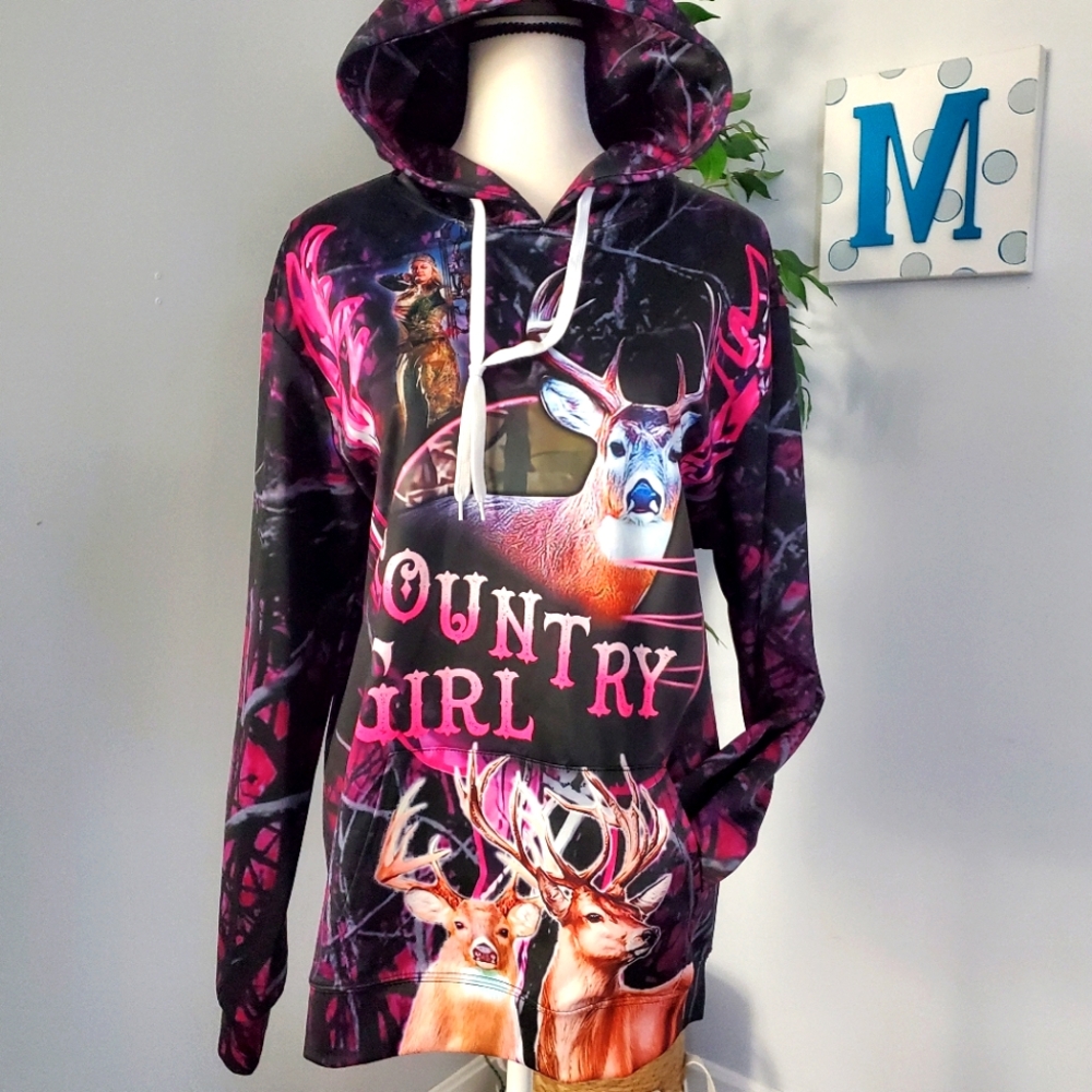 ZOOTOP BEAR custom Country Girl hoodie L